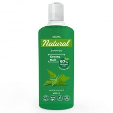 Aroma Natural šampūns ar nātru ekstraktu taukainiem matiem 400ml Aroma Natural šampūns ar nātru ekstraktu taukainiem matiem 400ml